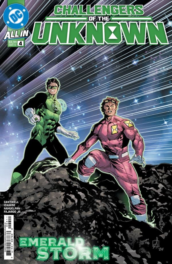 Challengers of the Unknown #4 cover