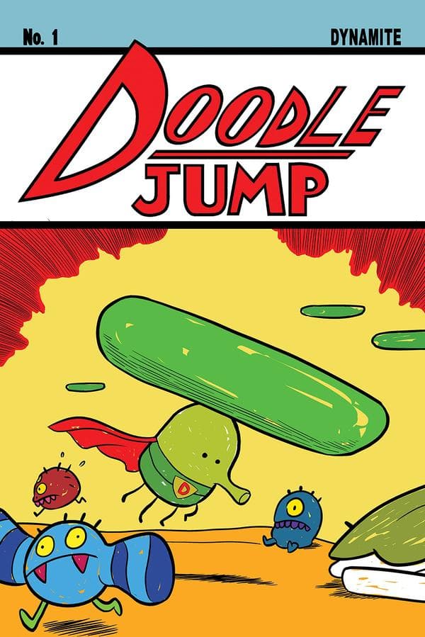 Doodle Jump Comics cover — © Dynamite Entertainment