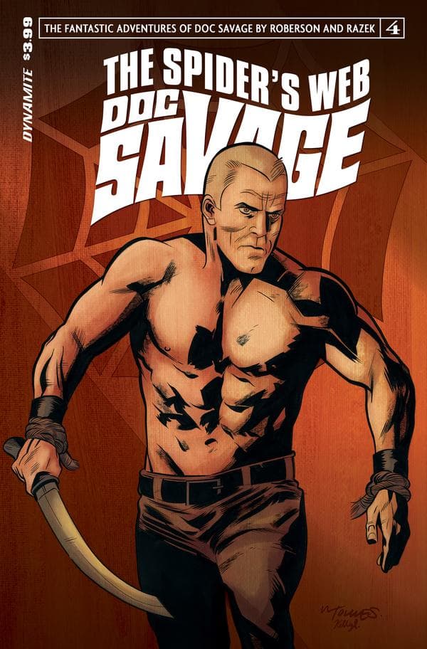 Doc Savage: The Spider's Web #4 cover
