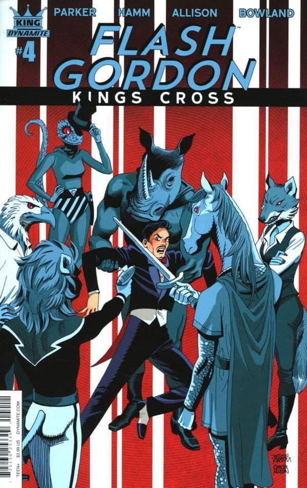 Flash Gordon: Kings Cross #4 cover