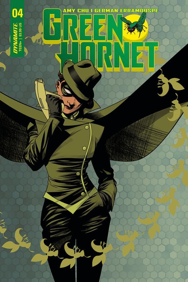Green Hornet #4 cover