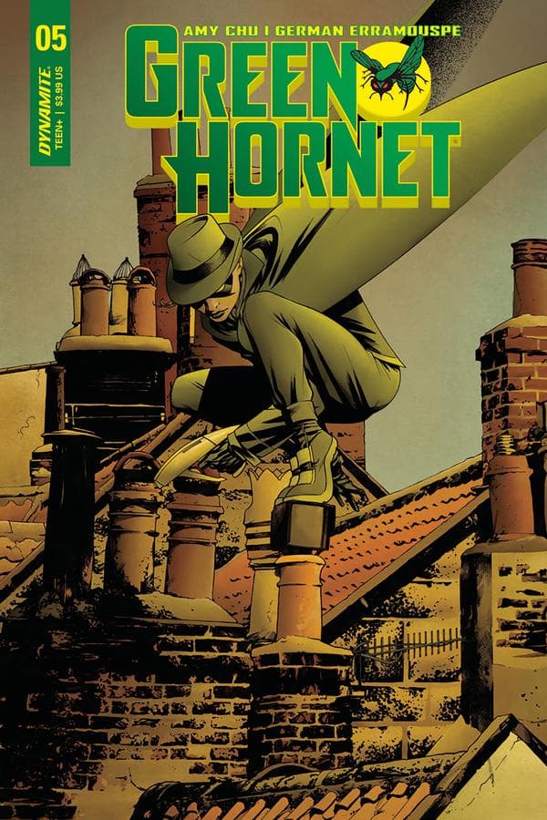Green Hornet #5 cover