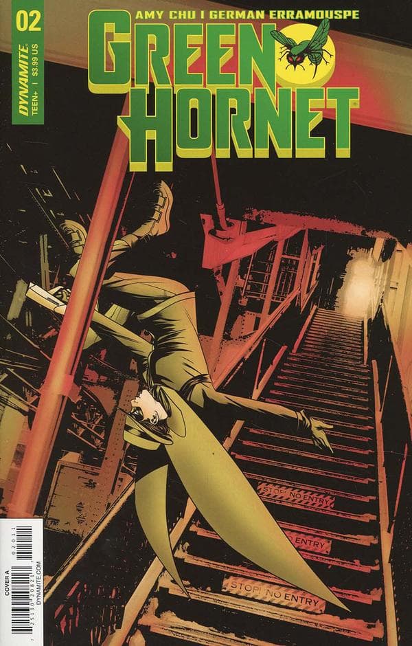Green Hornet #2 cover