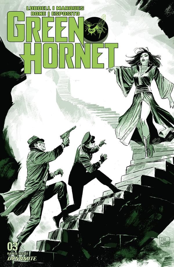 Green Hornet #3 cover