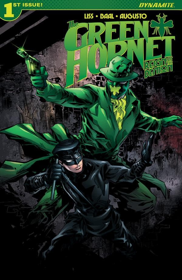 The Green Hornet: Reign of the Demon #1 cover