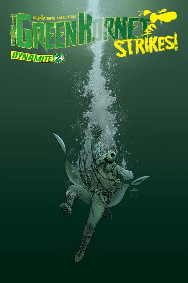 The Green Hornet Strikes! #2 cover