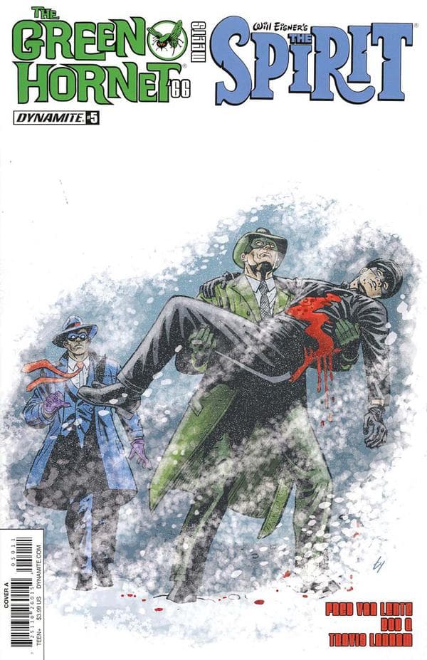 The Green Hornet '66 Meets The Spirit #5 cover
