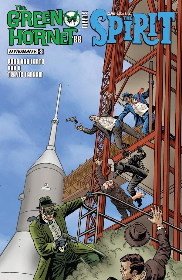 The Green Hornet '66 Meets The Spirit #3 cover