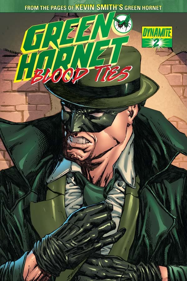 Green Hornet: Blood Ties #2 cover