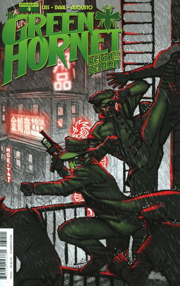 The Green Hornet: Reign of the Demon #3 cover