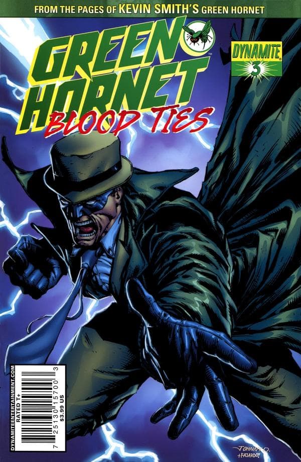 Green Hornet: Blood Ties #3 cover
