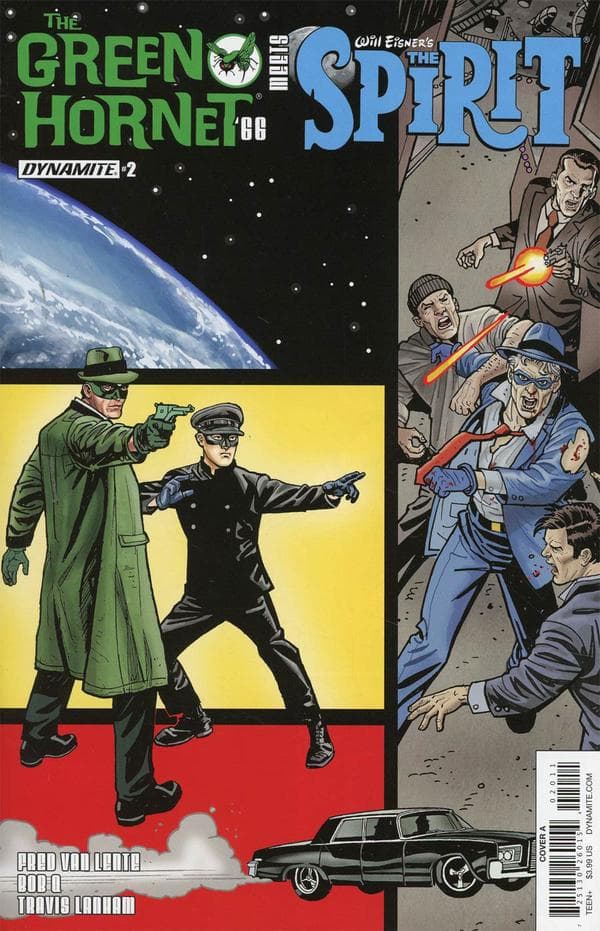 The Green Hornet '66 Meets The Spirit #2 cover