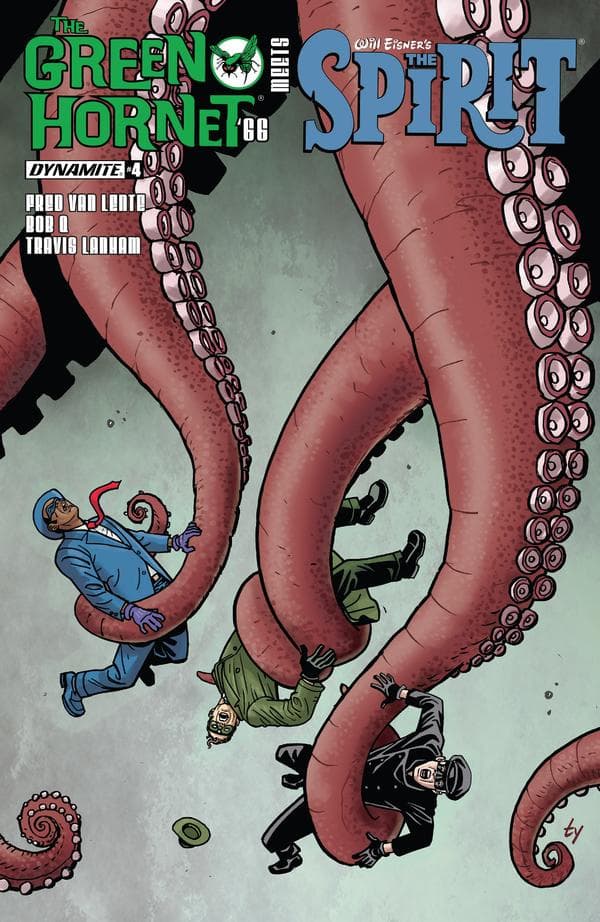 The Green Hornet '66 Meets The Spirit #4 cover