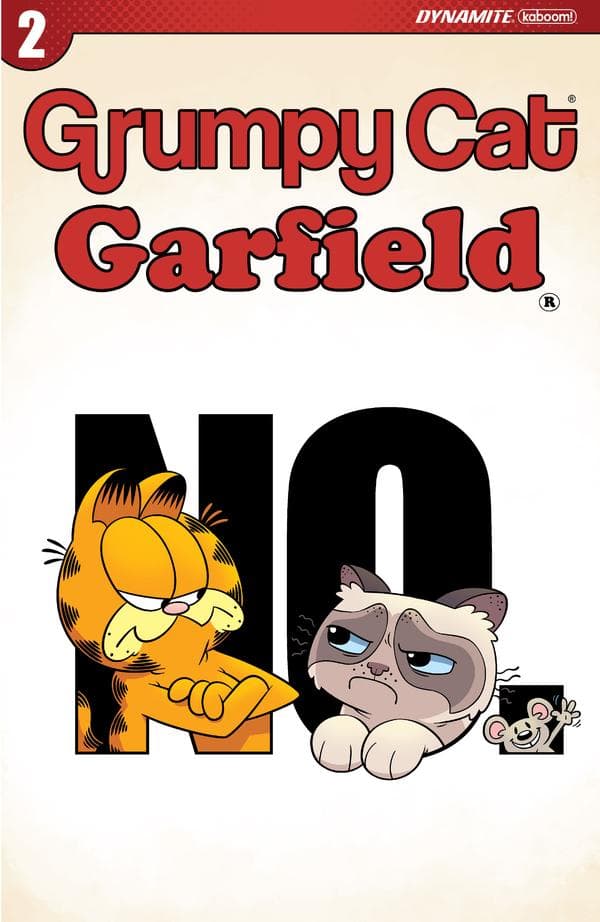 Grumpy Cat/Garfield #2 cover