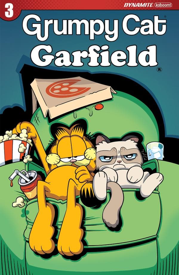 Grumpy Cat/Garfield #3 cover