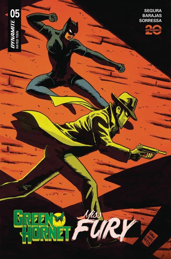 Green Hornet/Miss Fury #5 cover