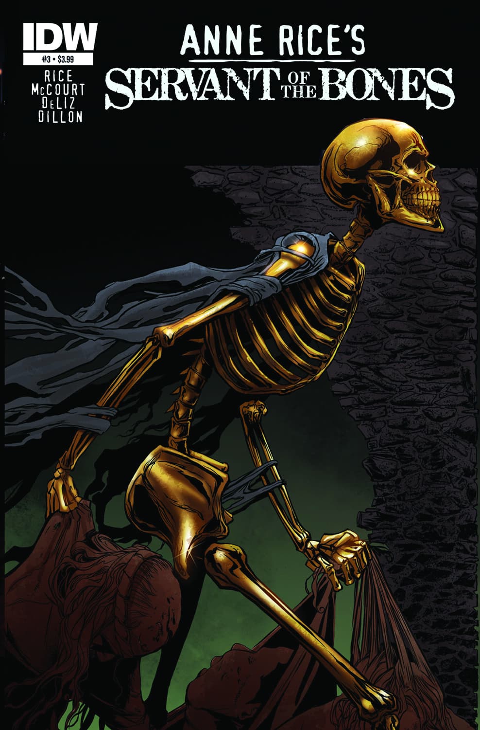 Servant of the Bones #3 cover
