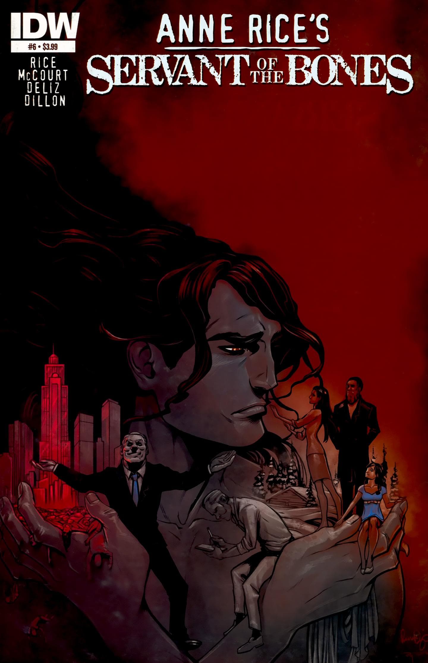 Servant of the Bones #6 cover