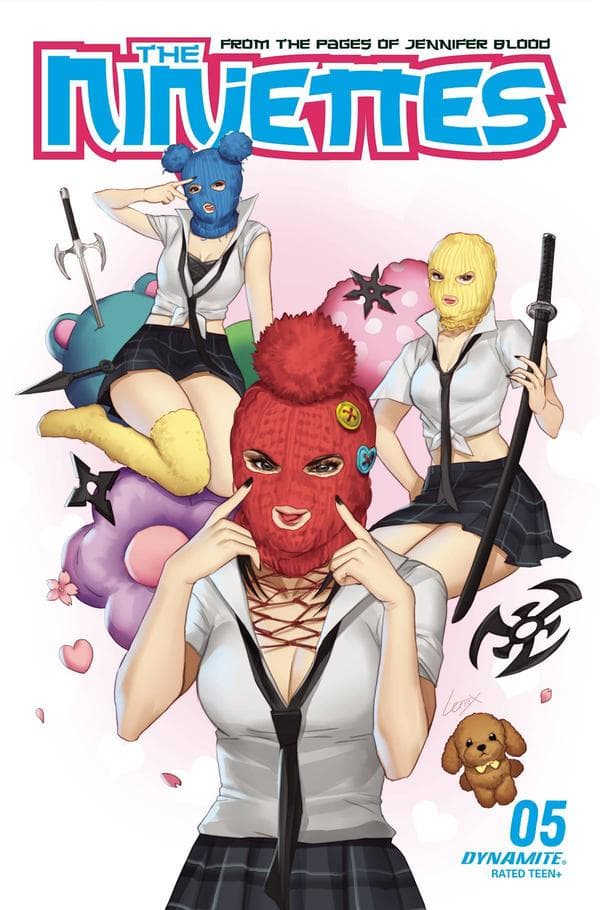 The Ninjettes #5 cover