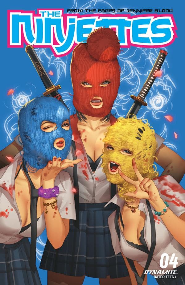The Ninjettes #4 cover