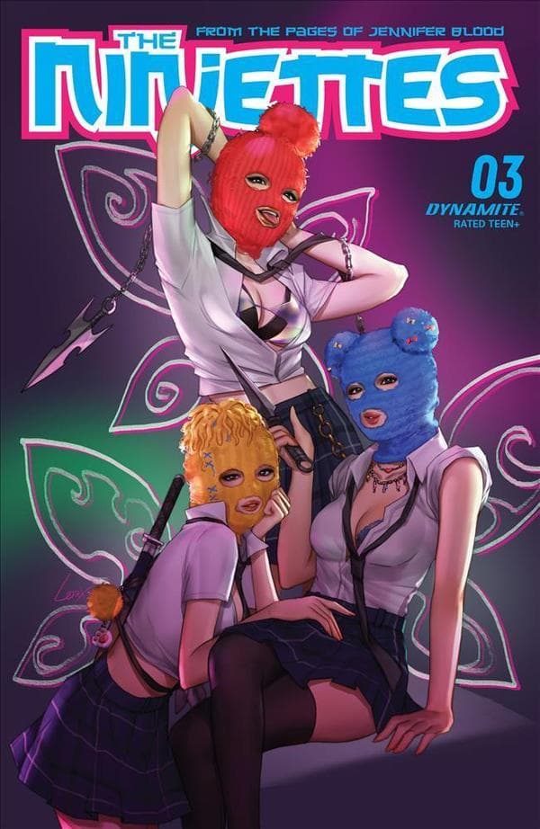 The Ninjettes #3 cover