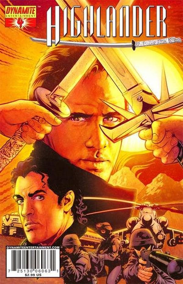 Highlander #4 cover