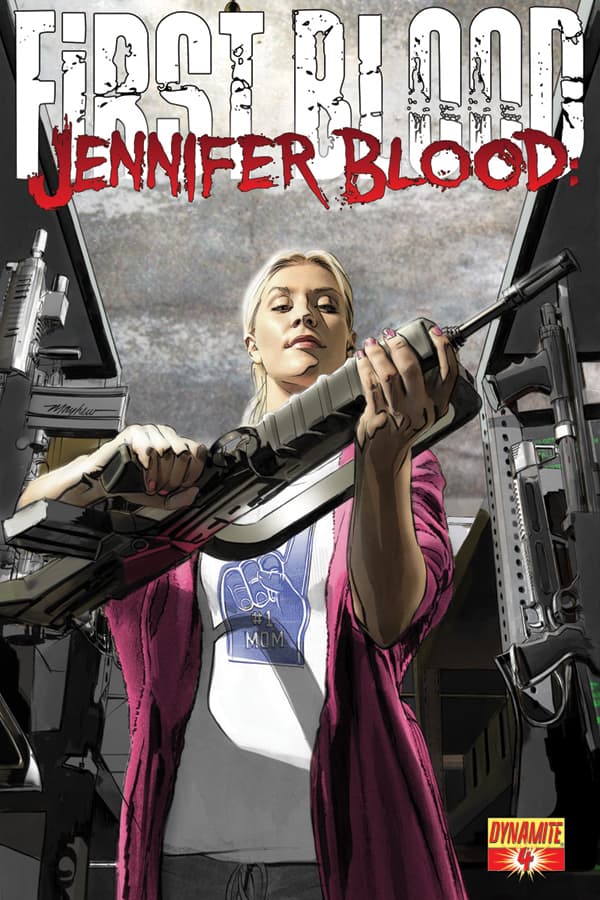 Jennifer Blood: First Blood #4 cover