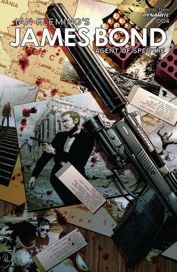 James Bond: Agent of Spectre #4 cover