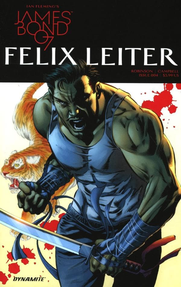 James Bond: Felix Leiter #4 cover