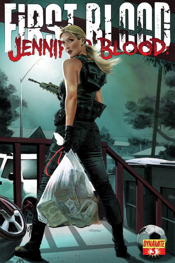 Jennifer Blood: First Blood #3 cover