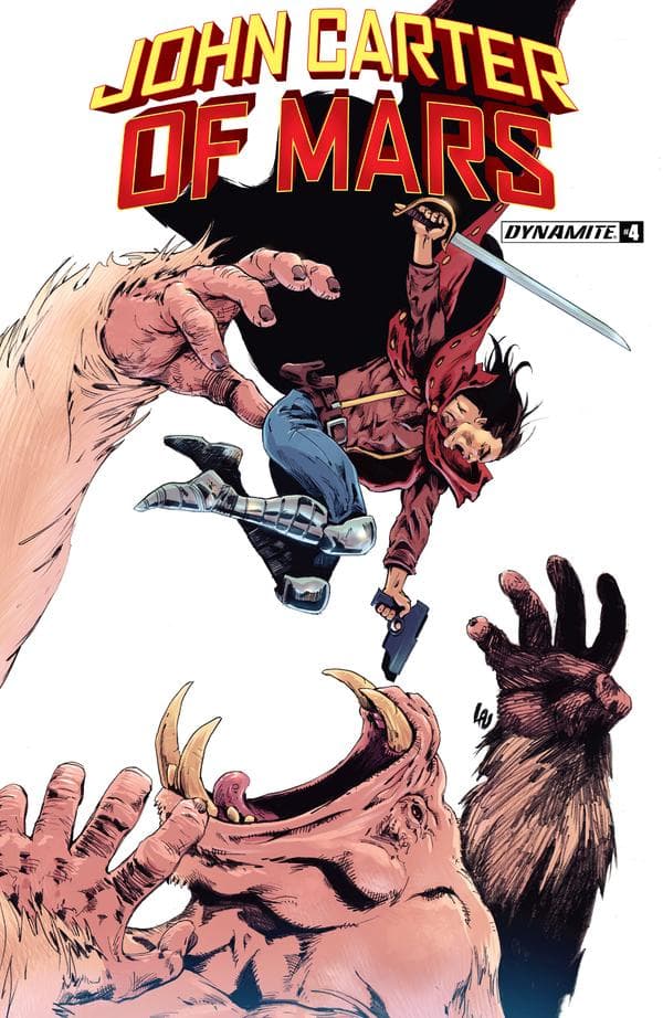 John Carter of Mars #4 cover