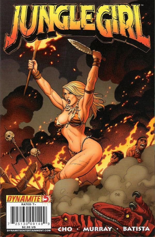 Jungle Girl #5 cover