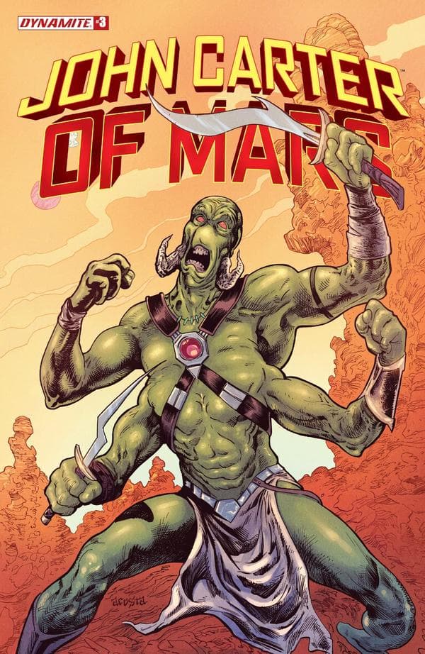 John Carter of Mars #3 cover