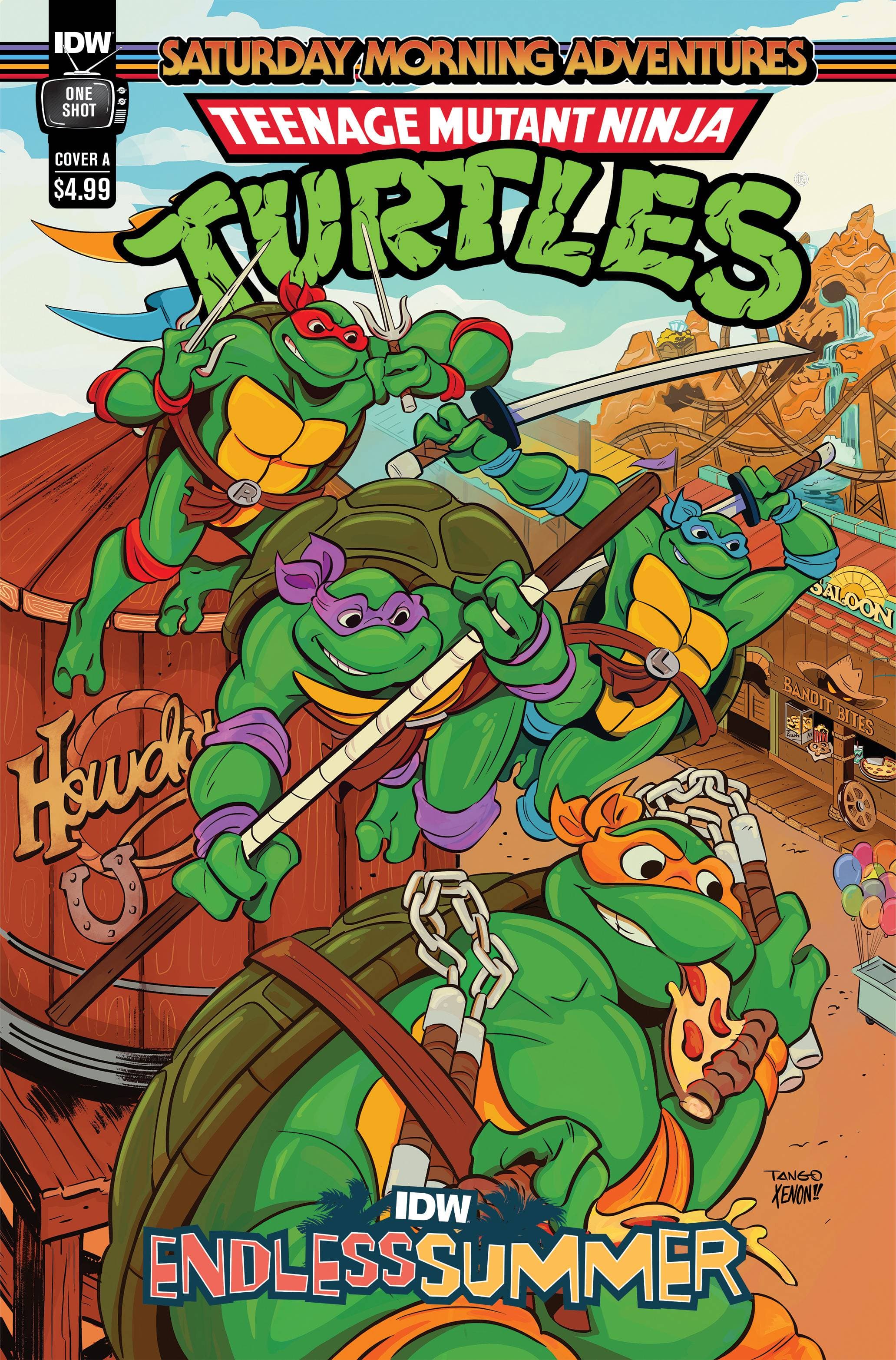 IDW Endless Summer - Teenage Mutant Ninja Turtles: Saturday Morning Adventures #1 cover