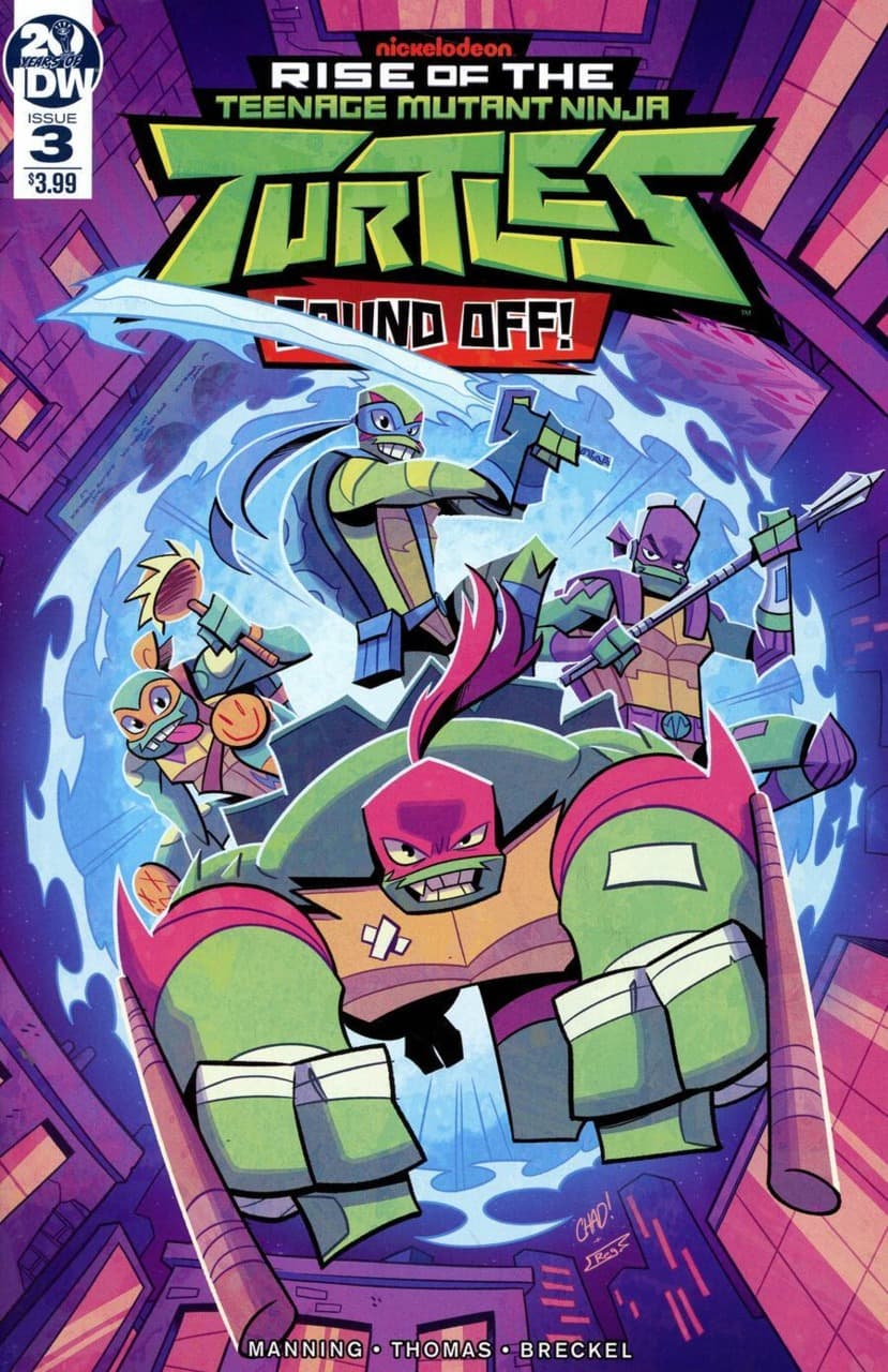 Rise of the Teenage Mutant Ninja Turtles: Sound Off! #3