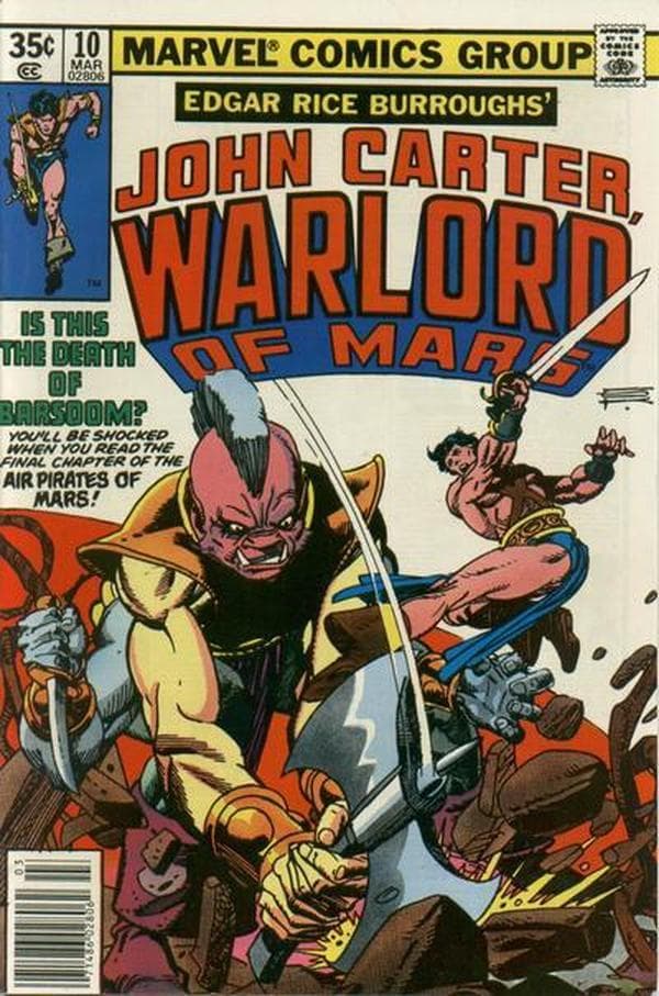 John Carter Warlord of Mars #10