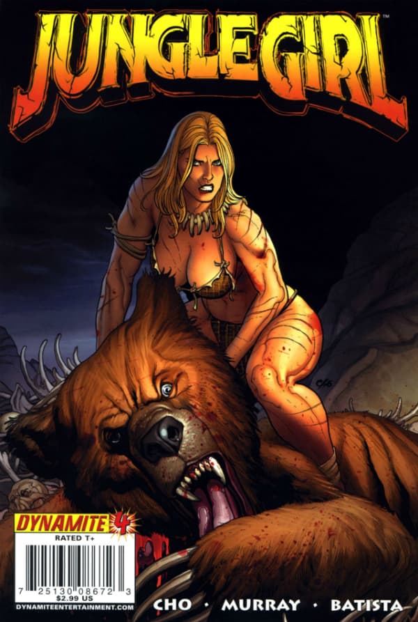 Jungle Girl #4 cover