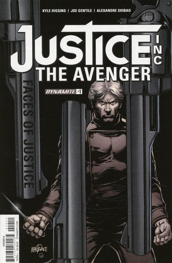 Justice Inc The Avenger cover — © Dynamite Entertainment