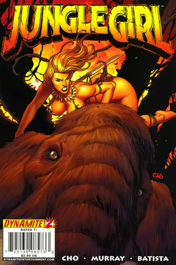 Jungle Girl #2 cover