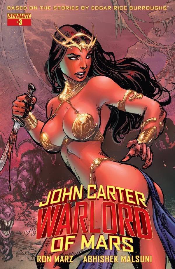 John Carter, Warlord of Mars #3 cover