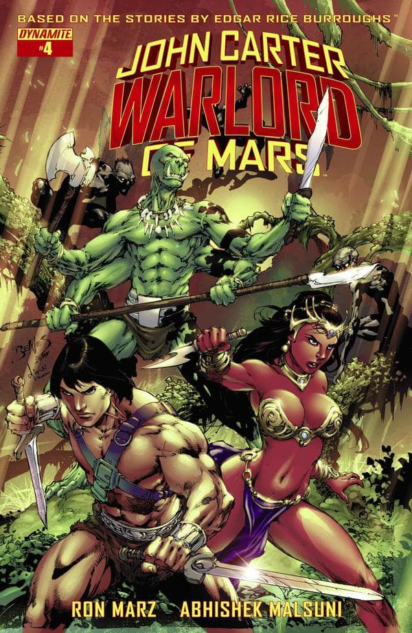 John Carter, Warlord of Mars #4 cover