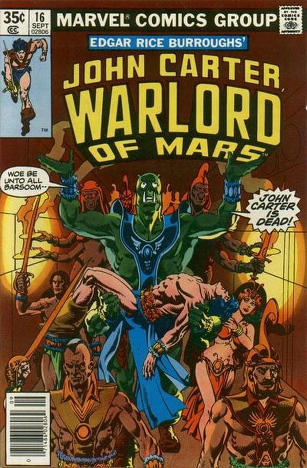 John Carter Warlord of Mars #16