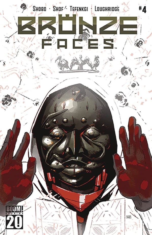 Bronze Faces #4 cover