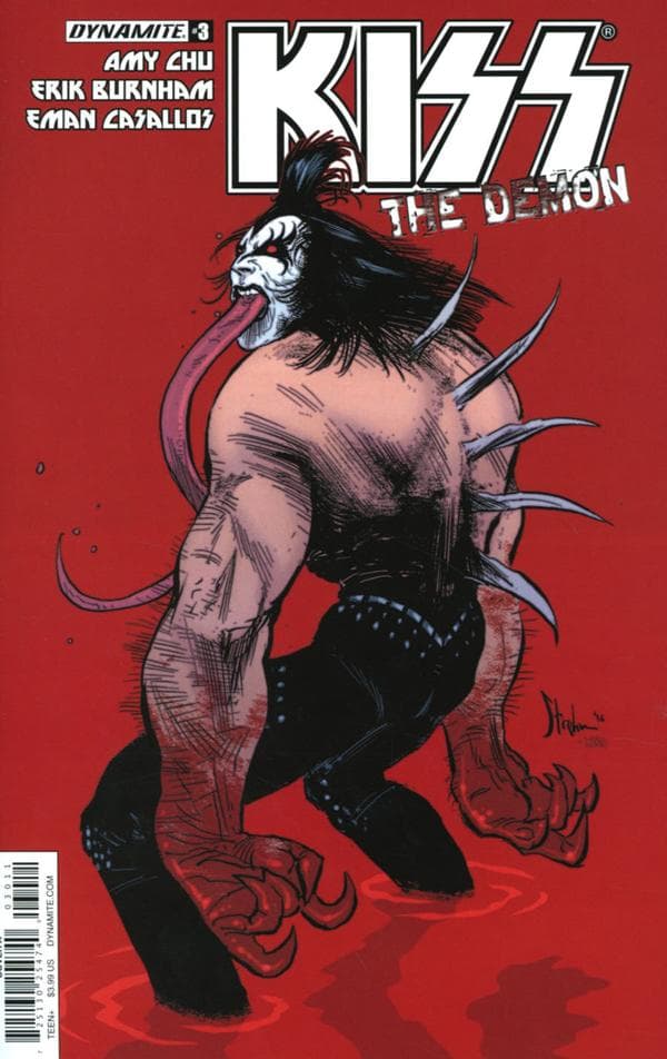 KISS: The Demon #3 cover