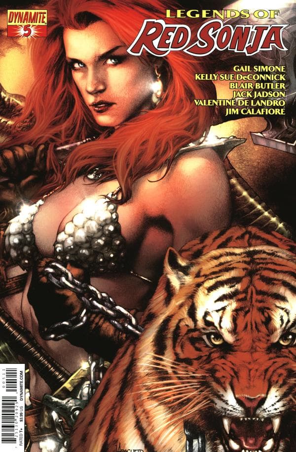 Legends of Red Sonja #5 cover