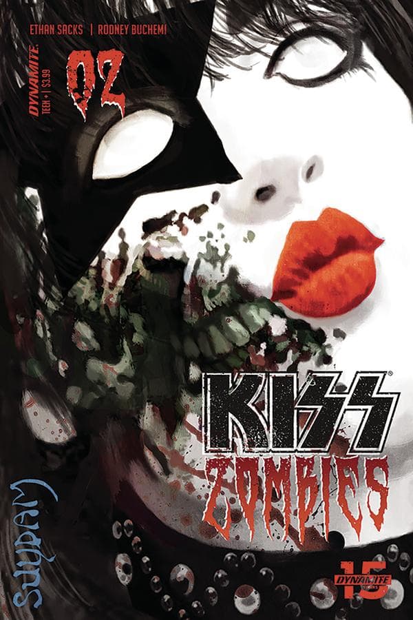 KISS: Zombies #2 cover