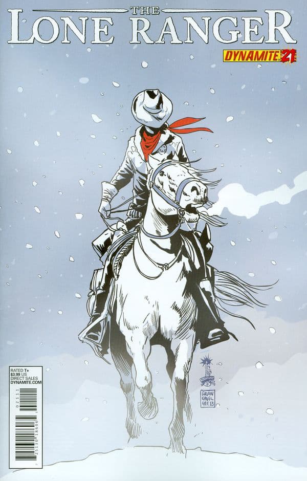 The Lone Ranger #21 cover