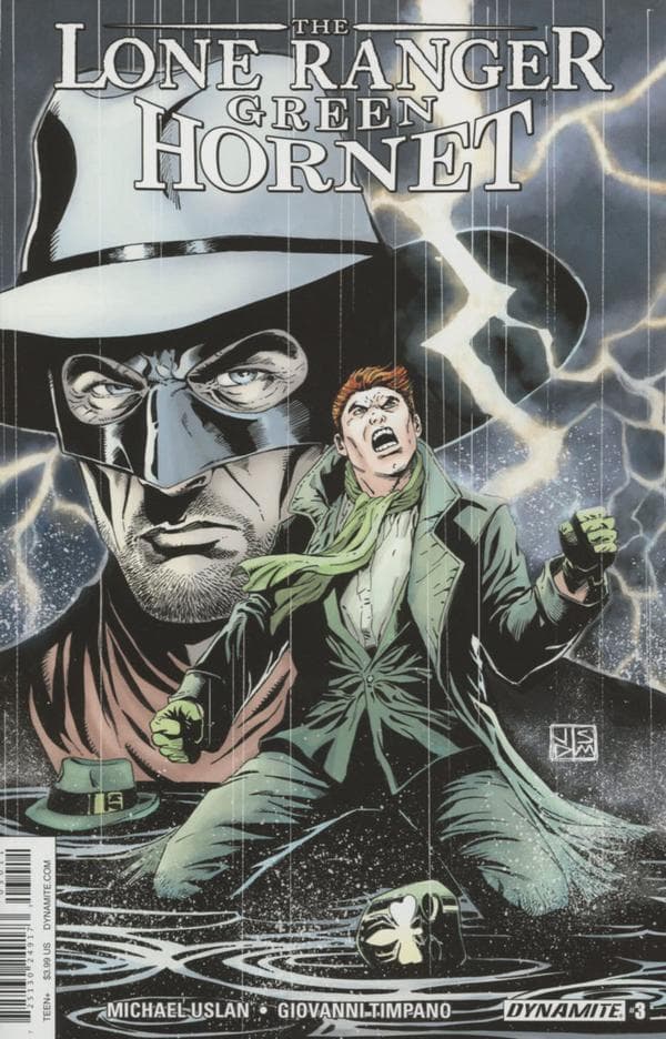 The Lone Ranger/Green Hornet #3 cover
