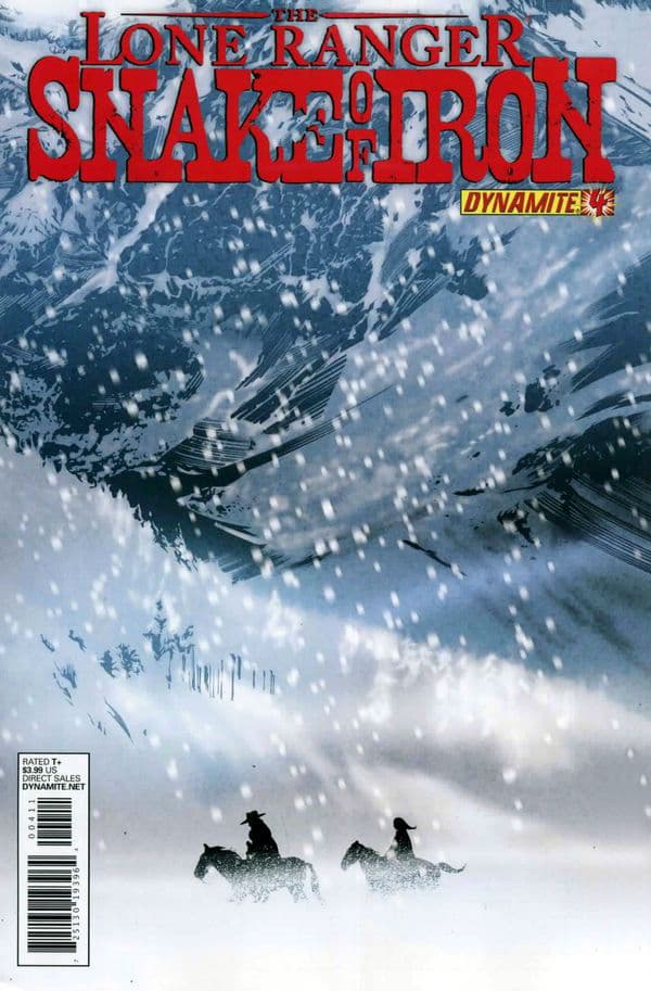 The Lone Ranger: Snake of Iron #4 cover