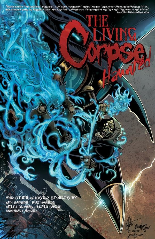 The Living Corpse Haunted One-Shot cover — © Dynamite Entertainment